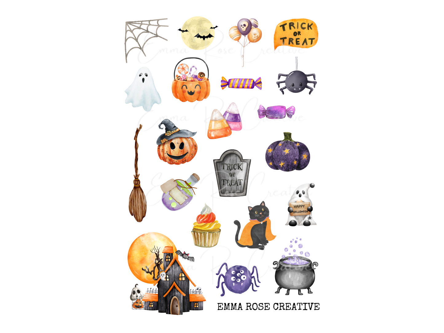 Holiday - Halloween, Sheet Stickers