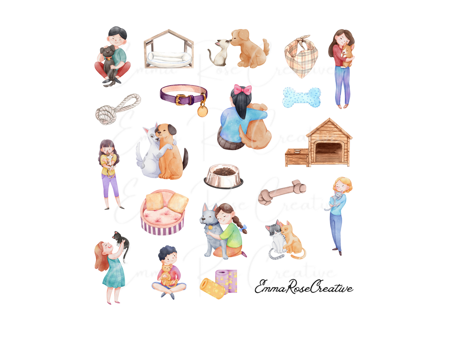 Dog - Best Buddy, Sheet Stickers