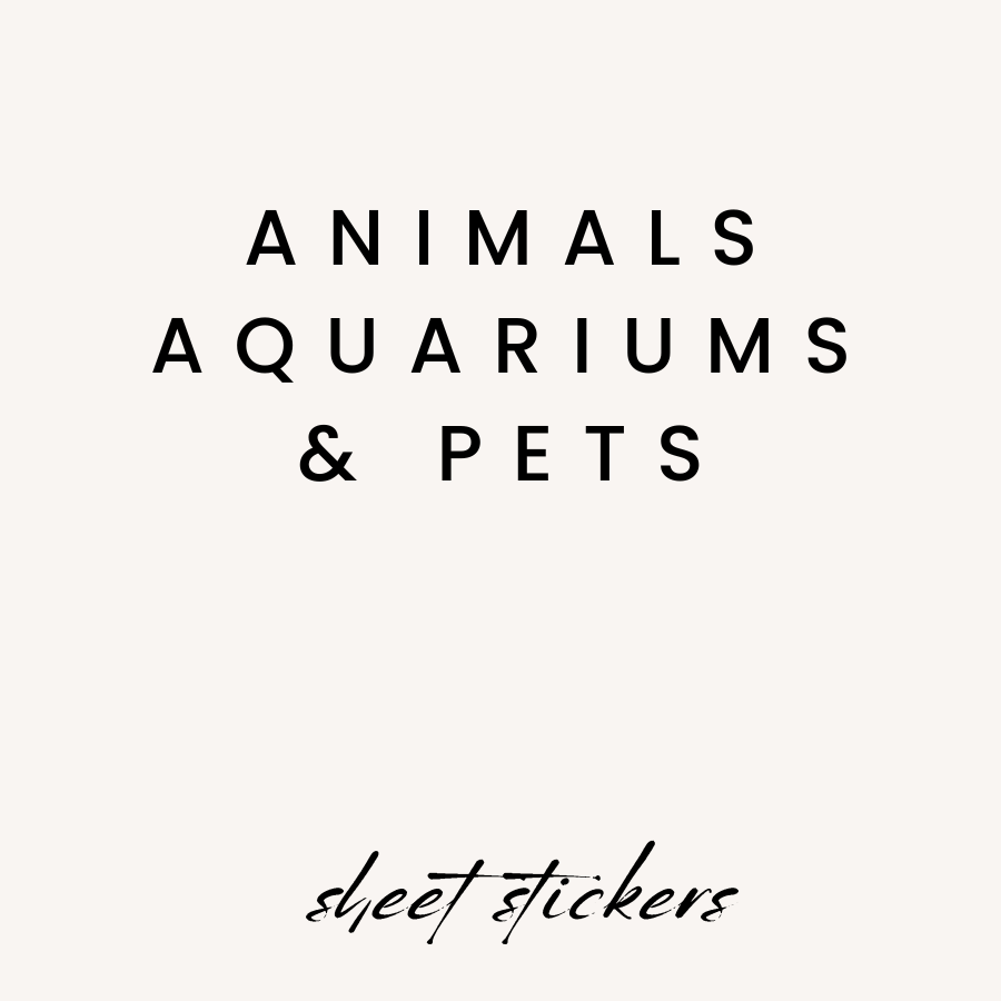 Animals, Aquariums, & Pets