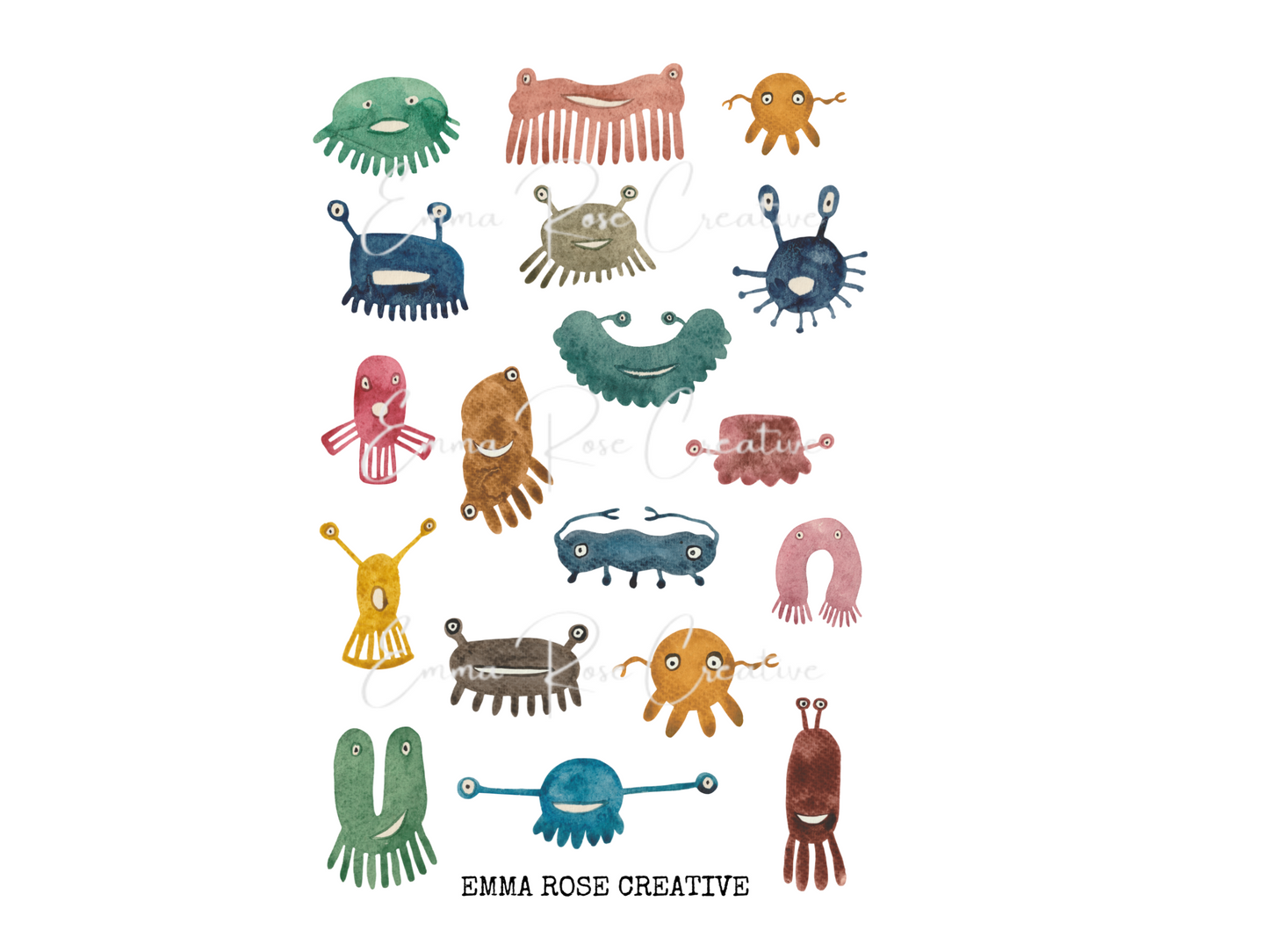 Children - Doodles, Art, Sheet Stickers