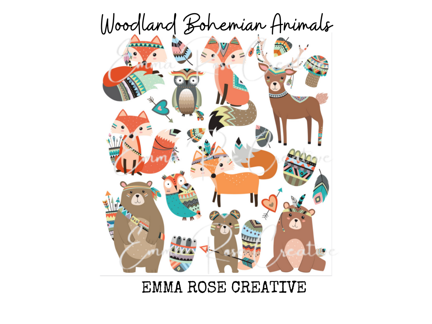 Baby - Woodland Animals, Sheet Stickers